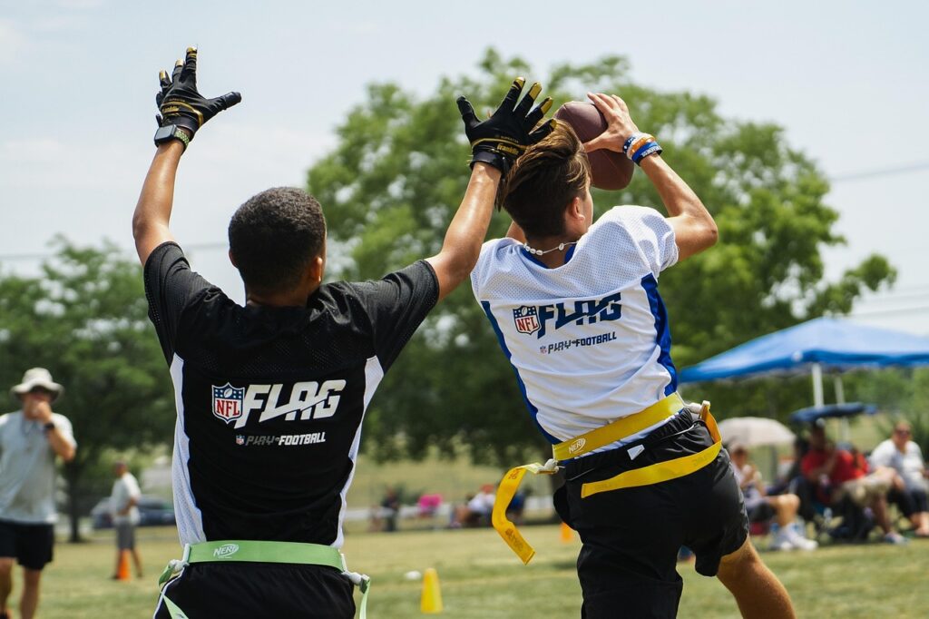 flag football, football, sport, kids, athletes, american football, nfl, flag, team, field, touchdown, throw, catch, gridiron, pigskin, youth, flag football, flag football, flag football, flag football, flag football